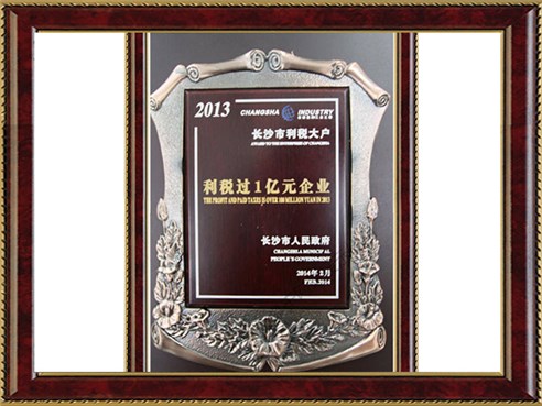 長(zhǎng)沙市利銳大戶-利稅過1億元企業(yè)